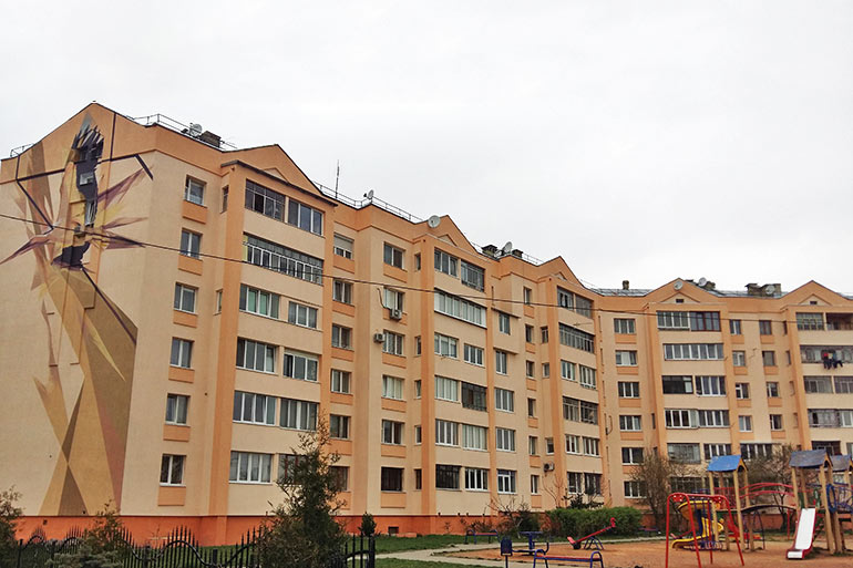 На фото: ОСББ «Берегиня», Львів,  Джерело: Опора На фото: ОСББ «Берегиня», Львів, Джерело: Опора