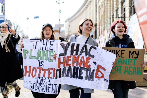 “Планети “Б” не існує” - українська молодь влаштувала страйк за клімат - фото Niels Ackermann, LUNDI13