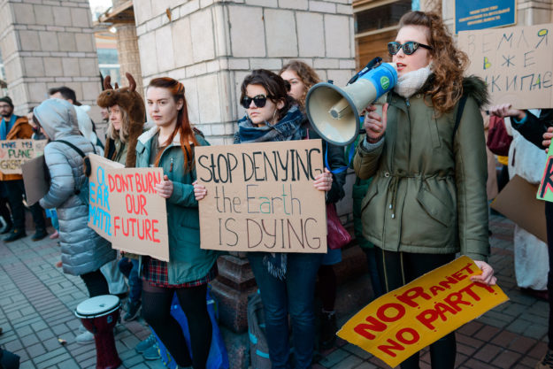 Українська молодь влаштувала страйк за клімат