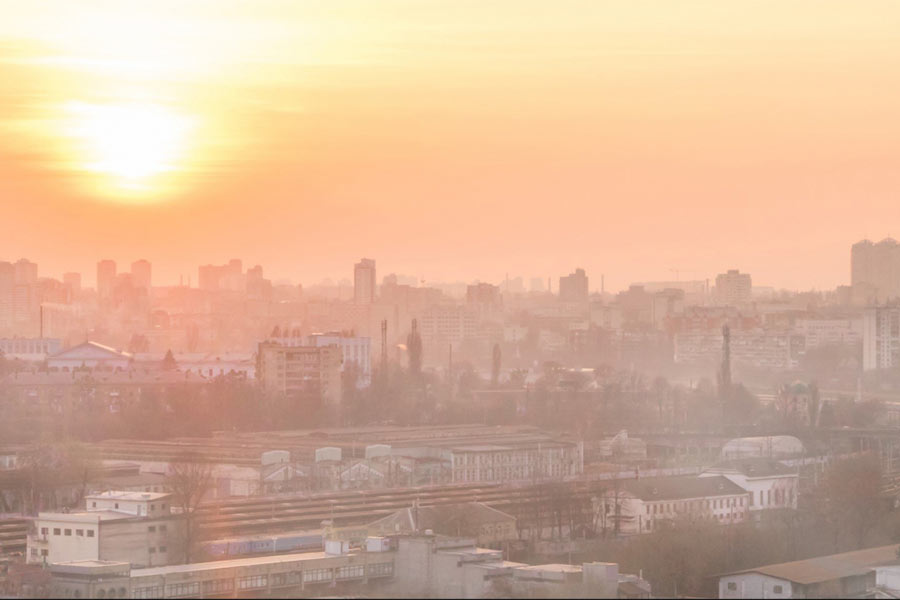 У Києві знову смог. Чому не тільки у пожежах справа? У Києві знову смог. Чому не тільки у пожежах справа?