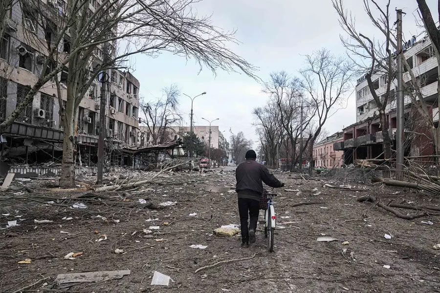 Independent опублікувало на своєму сайті матеріал про те, як війна і, зокрема, руйнування Маріуполя впливає на довкілля. Independent опублікувало на своєму сайті матеріал про те, як війна і, зокрема, руйнування Маріуполя впливає на довкілля.