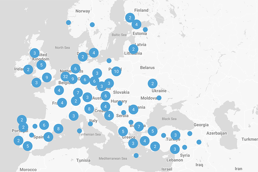 Мапа проектів відновлюваної енергетики Мапа проектів відновлюваної енергетики